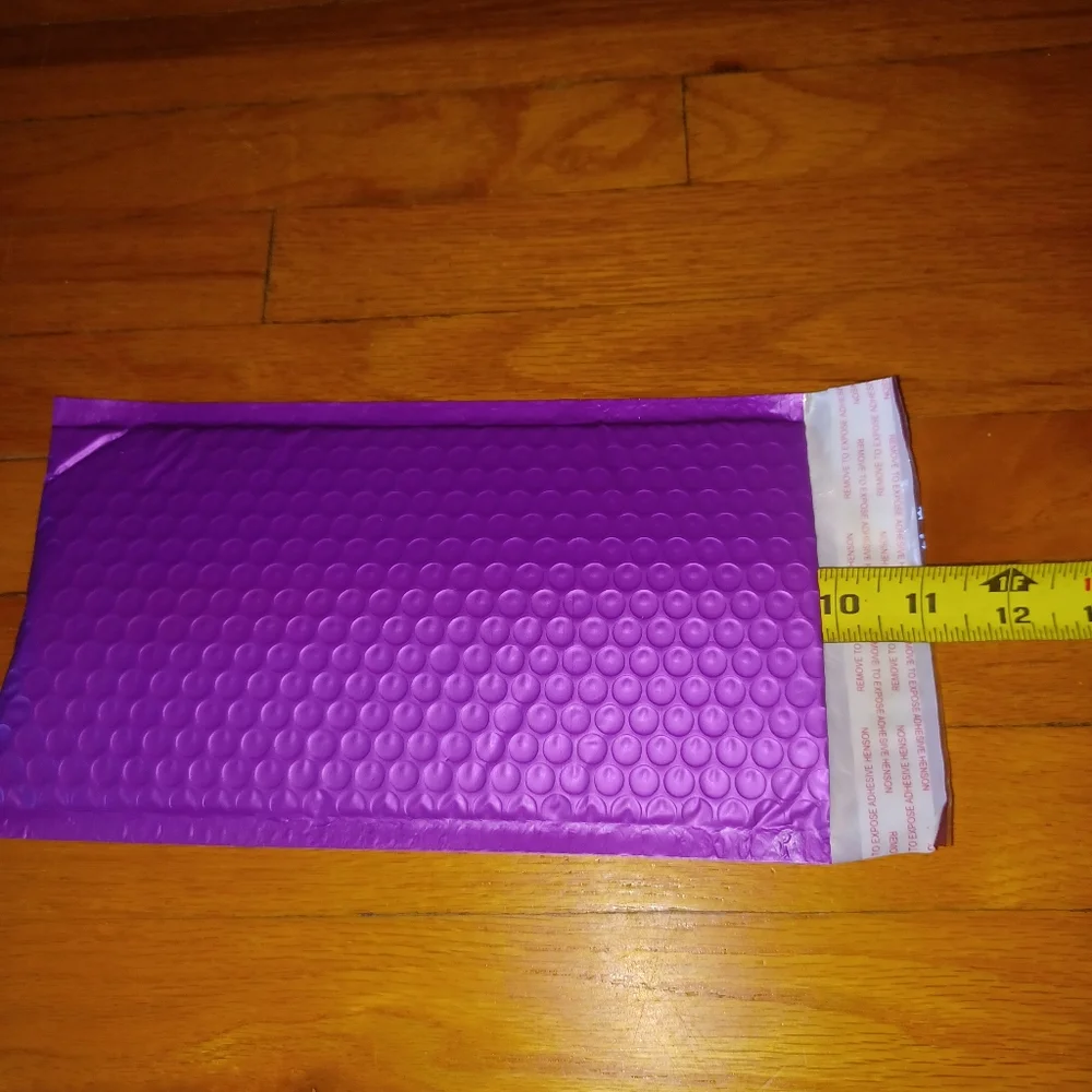 Violet Purple Bubble Mailers - 25 Pack